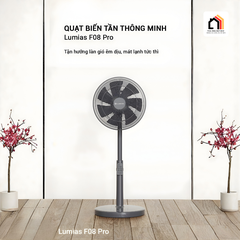 Quạt cây Lumias F08 Pro 28W chính hãng – 7 cấp gió tại Vua Nhà Bếp Đức 06