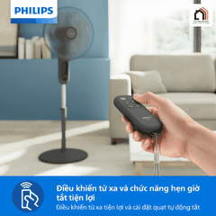 Quạt cây đứng Philips CX1520/01 - Quạt Hiện Đại 2026 tại Vua Nhà Bếp Đức 05