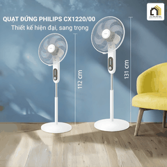 Quạt đứng Philips CX1220/00 - Quạt Thế Hệ Mới 2026 tại Vua Nhà Bếp Đức 03