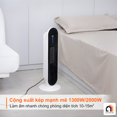 Lumias H08 Pro - Quạt tháp sưởi gốm thế hệ mới 2026 tại Vua Nhà Bếp Đức 05