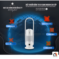 QUẠT LỌC KHÔNG KHÍ BÙ ẨM U ULTTY CR022 tại Vua Nhà Bếp Đức 05