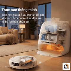 DJI ROMO - Robot Hút Bụi Lau Nhà DJI 2026 tại Vua Nhà Bếp Đức 13