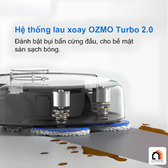 Ecovacs Deebot Mini - Robot hút bụi lau nhà thế hệ mới tại Vua Nhà Bếp Đức 07