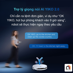 Ecovacs Deebot T50 Pro Omni - Robot hút bụi lau nhà 2026 tại Vua Nhà Bếp Đức 13