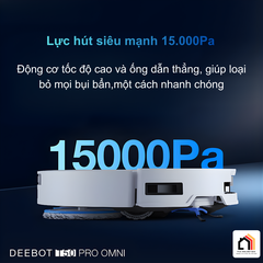 Ecovacs Deebot T50 Pro Omni - Robot hút bụi lau nhà 2026 tại Vua Nhà Bếp Đức 05