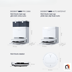 Ecovacs Deebot T50 Pro Omni - Robot hút bụi lau nhà 2026 tại Vua Nhà Bếp Đức 16