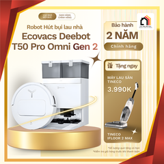 Ecovacs Deebot T50 Pro Omni Gen 2 - Robot hút bụi lau nhà 2026 tại Vua Nhà Bếp Đức 10