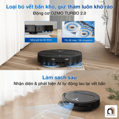 Ecovacs Deebot T50 Pro Omni Gen 2 - Robot hút bụi lau nhà 2026 tại Vua Nhà Bếp Đức 07