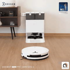 Ecovacs Deebot T50 Pro Omni Gen 2 - Robot hút bụi lau nhà 2026 tại Vua Nhà Bếp Đức 14