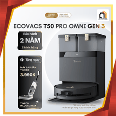 Ecovacs Deebot T50 Pro Omni Gen 3 - Robot Hút Bụi Lau Nhà 2026 tại Vua Nhà Bếp Đức 02