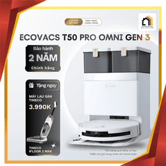 Ecovacs Deebot T50 Pro Omni Gen 3 - Robot Hút Bụi Lau Nhà 2026 tại Vua Nhà Bếp Đức 01