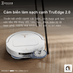 Ecovacs Deebot T50 Pro Omni Gen 3 - Robot Hút Bụi Lau Nhà 2026 tại Vua Nhà Bếp Đức 05