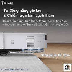Ecovacs Deebot T50 Pro Omni Gen 3 - Robot Hút Bụi Lau Nhà 2026 tại Vua Nhà Bếp Đức 10