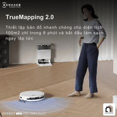 Ecovacs Deebot T50 Pro Omni Gen 3 - Robot Hút Bụi Lau Nhà 2026 tại Vua Nhà Bếp Đức 11