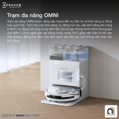 Ecovacs Deebot T50S Pro Omni - Robot Hút Bụi Lau Nhà 2026 02