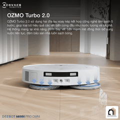 Ecovacs Deebot T50S Pro Omni - Robot Hút Bụi Lau Nhà 2026 tại Vua Nhà Bếp Đức 09