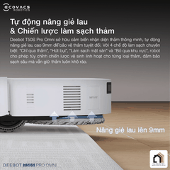 Ecovacs Deebot T50S Pro Omni - Robot Hút Bụi Lau Nhà 2026 tại Vua Nhà Bếp Đức 010