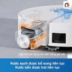 Ecovacs Deebot T80S Omni - Robot hút bụi lau nhà 2026 tại Vua Nhà Bếp Đức 05
