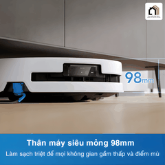 Ecovacs Deebot T80S Omni - Robot hút bụi lau nhà 2026 tại Vua Nhà Bếp Đức 10