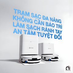 Ecovacs Deebot T80S Omni - Robot hút bụi lau nhà 2026 tại Vua Nhà Bếp Đức 19