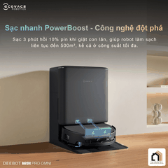 Ecovacs Deebot T90 Pro Omni - Robot hút bụi lau nhà 2026 tại Vua Nhà Bếp Đức 08