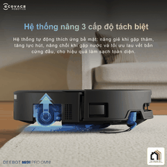 Ecovacs Deebot T90 Pro Omni - Robot hút bụi lau nhà 2026 tại Vua Nhà Bếp Đức 11