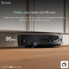 Ecovacs Deebot T90 Pro Omni - Robot hút bụi lau nhà 2026 tại Vua Nhà Bếp Đức 13