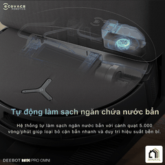 Ecovacs Deebot T90 Pro Omni - Robot hút bụi lau nhà 2026 tại Vua Nhà Bếp Đức 17