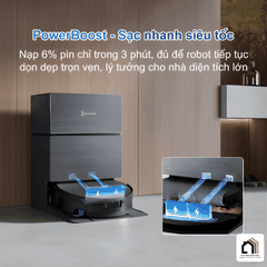 Robot hút bụi lau nhà Ecovacs Deebot X11 Pro Omni tại Vua Nhà Bếp Đức - 08