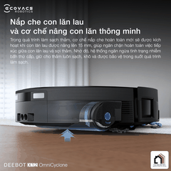 Ecovacs Deebot X12 OmniCyclone - Robot Hút Bụi Lau Nhà 2026 tại Vua Nhà Bếp Đức 06