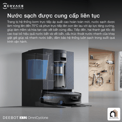 Ecovacs Deebot X12 OmniCyclone - Robot Hút Bụi Lau Nhà 2026 tại Vua Nhà Bếp Đức 12