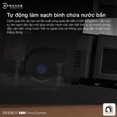 Ecovacs Deebot X12 OmniCyclone - Robot Hút Bụi Lau Nhà 2026 tại Vua Nhà Bếp Đức 13