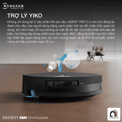 Ecovacs Deebot X12 OmniCyclone - Robot Hút Bụi Lau Nhà 2026 tại Vua Nhà Bếp Đức 17