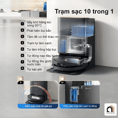 Ecovacs Deebot X9 Pro Omni - Robot hút bụi lau nhà 2026 tại Vua Nhà Bếp Đức 04