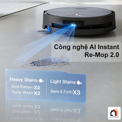 Ecovacs Deebot X9 Pro Omni - Robot hút bụi lau nhà 2026 tại Vua Nhà Bếp Đức 09