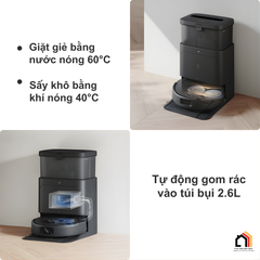 Ecovacs Deebot N30 Pro Omni - Robot hút bụi lau nhà 2026 tại Vua Nhà Bếp Đức 09