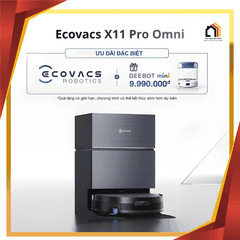 Robot hút bụi lau nhà Ecovacs Deebot X11 Pro Omni tại Vua Nhà Bếp Đức - 00