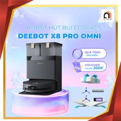Ecovacs Deebot X8 Pro Omni - Robot hút bụi lau nhà 2026 tại Vua Nhà Bếp Đức 00