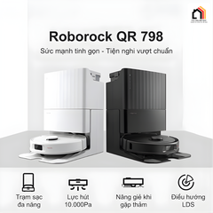 Roborock QR 798 - Robot hút bụi lau nhà 2026 tại Vua Nhà Bếp Đức 02