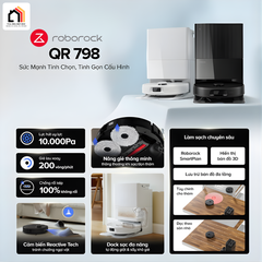 Roborock QR 798 - Robot hút bụi lau nhà 2026 tại Vua Nhà Bếp Đức 03