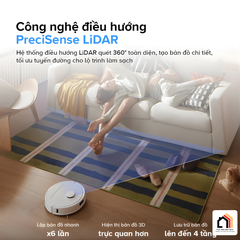 Roborock Qrevo 5AE - Robot hút bụi lau nhà 2026 tại Vua Nhà Bếp Đức 19