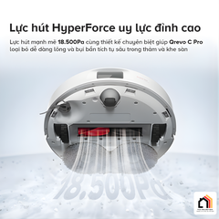 Roborock Qrevo C Pro - Robot hút bụi lau nhà 2026 tại Vua Nhà Bếp Đức 11