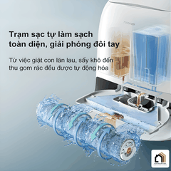 Roborock Qrevo Curv 2 Flow - Robot hút bụi lau nhà 2026 tại Vua Nhà Bếp Đức 05