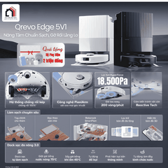 Roborock Qrevo Edge 5V1 - Robot hút bụi lau nhà 2026 tại Vua Nhà Bếp Đức 02