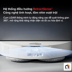 Roborock Qrevo EdgeT - Robot hút bụi lau nhà 2026 tại Vua Nhà Bếp Đức 05