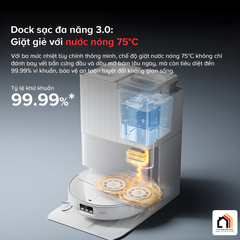 Roborock Qrevo EdgeT - Robot hút bụi lau nhà 2026 tại Vua Nhà Bếp Đức 11