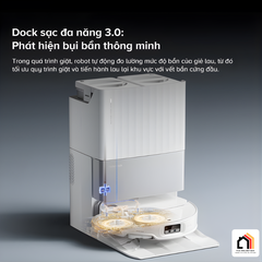 Roborock Qrevo EdgeT - Robot hút bụi lau nhà 2026 tại Vua Nhà Bếp Đức 14