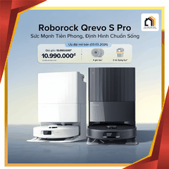 Roborock Qrevo S Pro - Robot Hút Bụi Lau Nhà 2026 tại Vua Nhà Bếp Đức 01