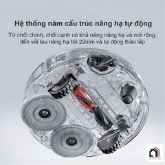 Roborock Saros 10R - Robot hút bụi lau nhà thế hệ mới 2026 tại Vua Nhà Bếp Đức 07