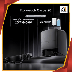 Roborock Saros 20 - Robot Hút Bụi Lau Nhà Thế Hệ Mới 2026 tại Vua Nhà Bếp Đức 00